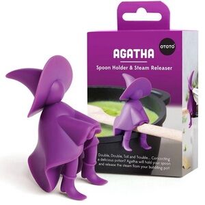 OTOTO Agatha Spoon Holder & Steam Releaser - Purple
New in Box